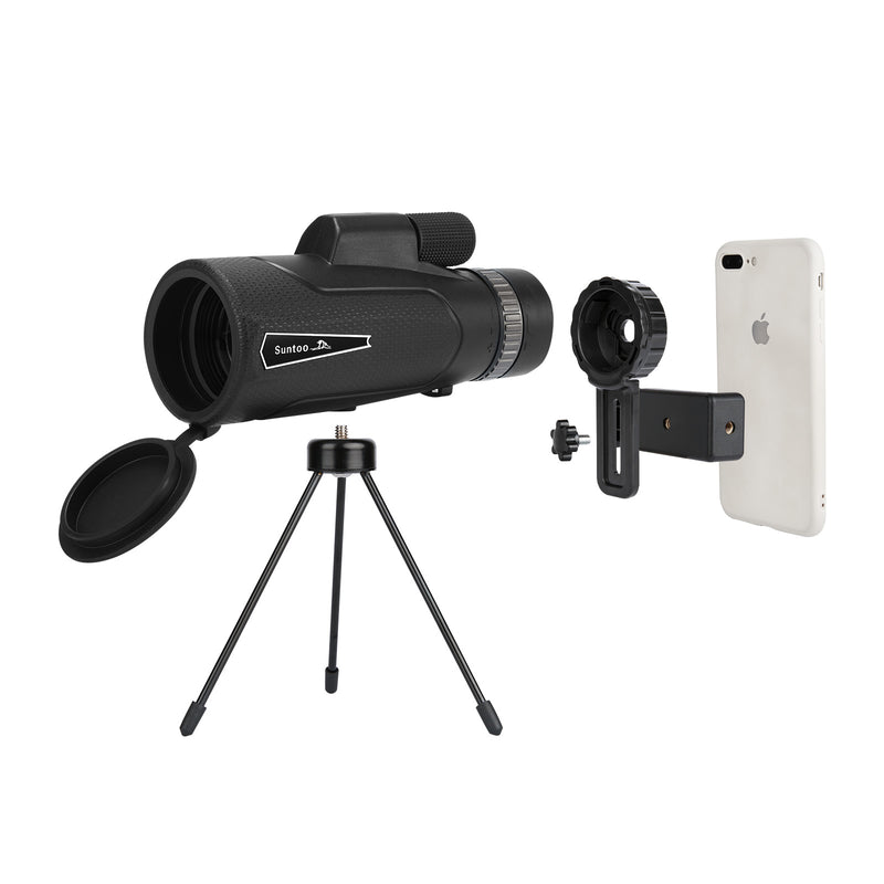 Monocular Starscope Telescope, 10X50 HD Telescope with Cell Phone Holder & Tripod Waterproof monocular binoculars (EU)