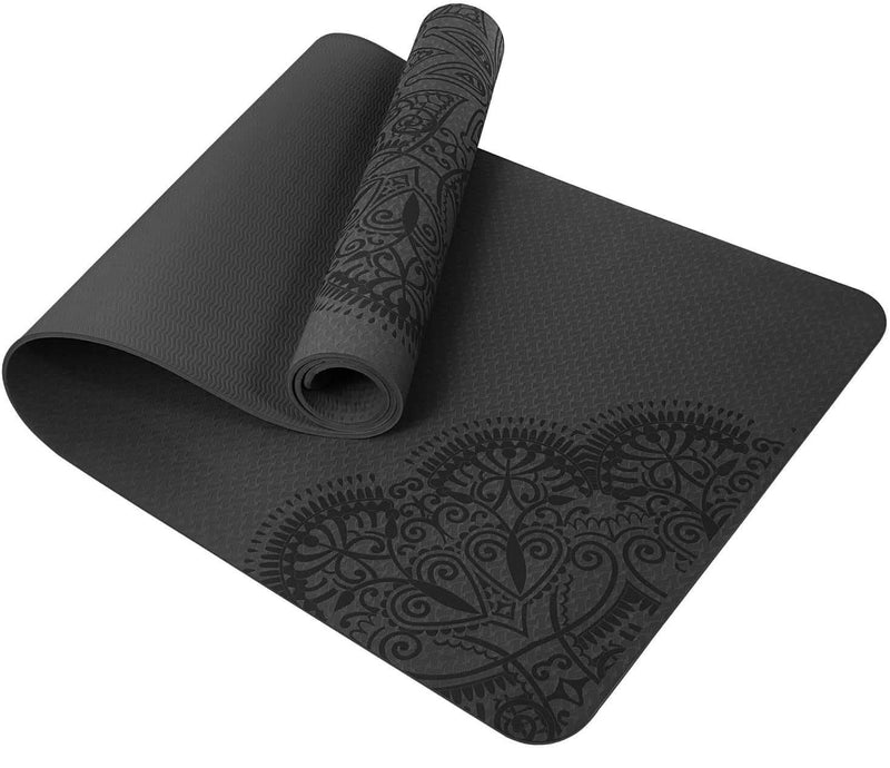 TOPLUS 1/4 Mandala Embossing Yoga Mat (US)