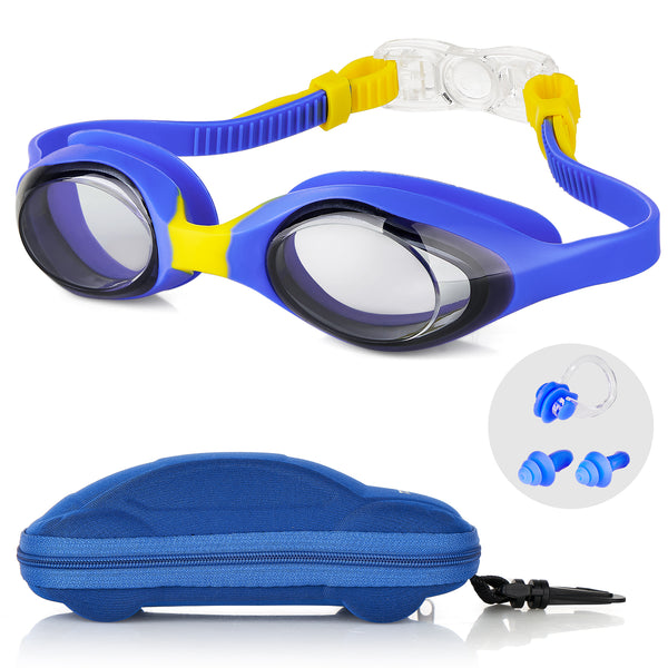 TOPLUS Kids Goggles, Kids Swim Goggles for Boys Girls Swimming Goggles (US)