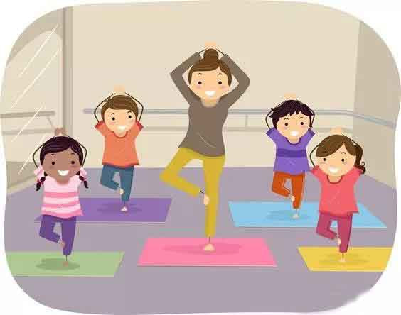Kids Yoga, Fantastic kid yoga poses we would practice with teachers.