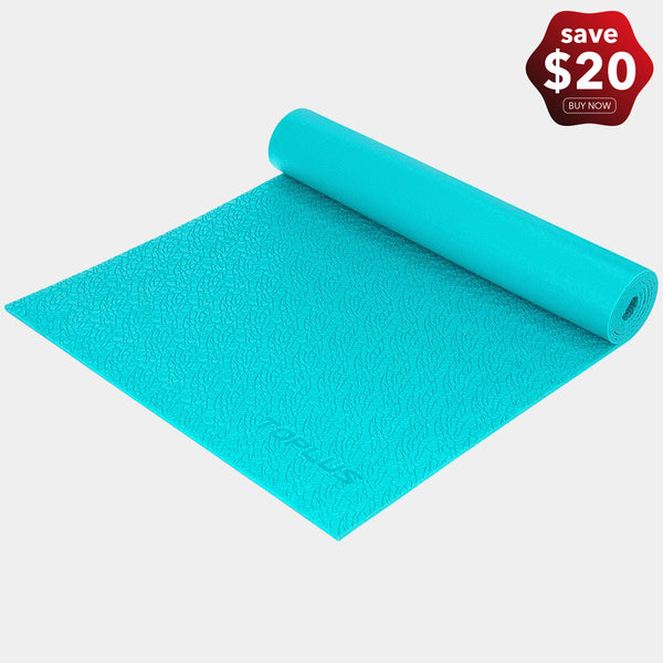 TOPLUS 6mm Non-Slip Eco Friendly PVC Yoga Mat (US)