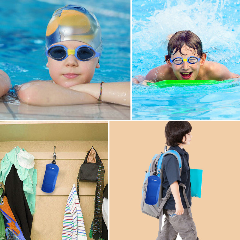 TOPLUS Kids Goggles, Kids Swim Goggles for Boys Girls Swimming Goggles (US)