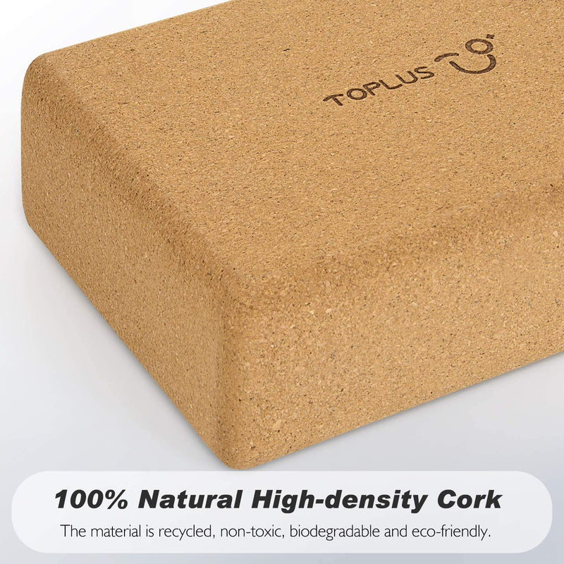 TOPLUS  Durable Foam Yoga Block Brick (US&EU)