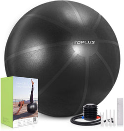 Toplus Exercise Anti-slip Thick 65CM Yoga Ball ——Watermelon pattern (US&EU)
