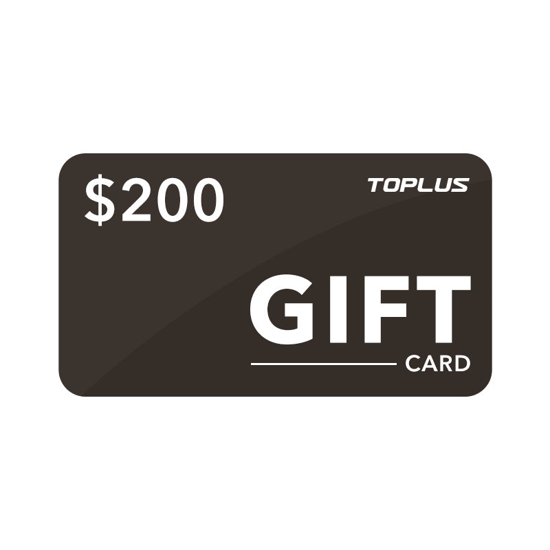 TOPLUS Gift cards
