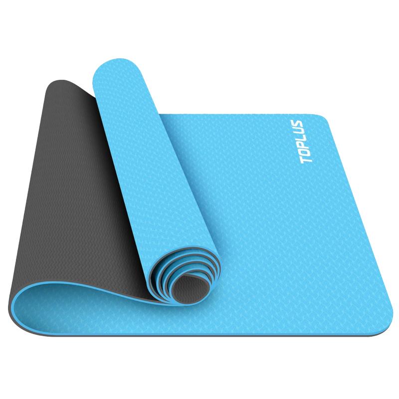 Toplus Yoga Mat for Beginner Blue