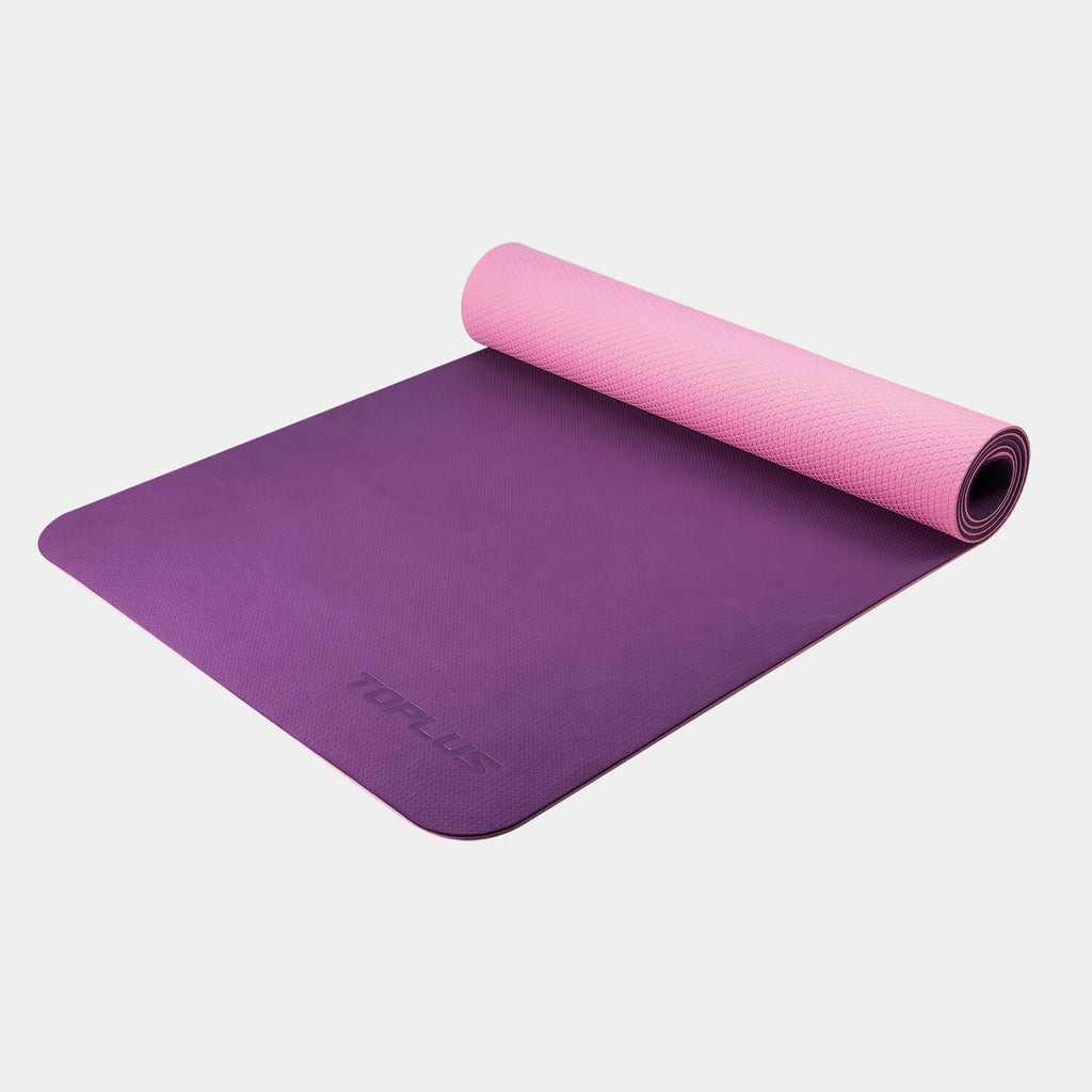 Sturdy And Skidproof rounded corner yoga mat For Training 